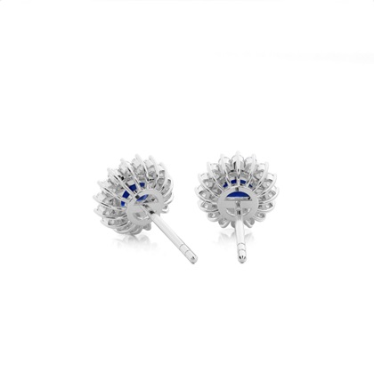 White Gold Diamond Earrings