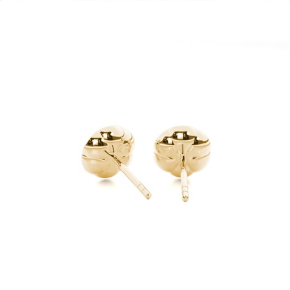 Yellow Gold Diamond Earrings