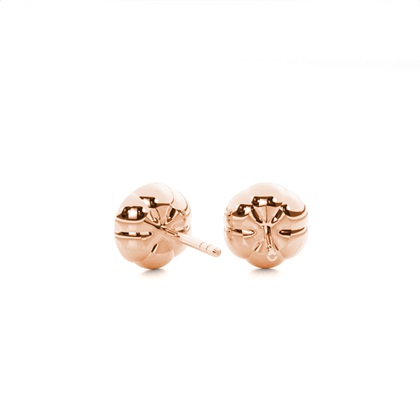 Rotgold Diamant Ohrringe