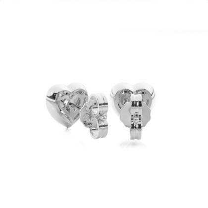 Micropave Setting Round Stud Diamond Earrings