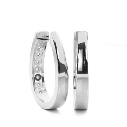 Ohrringe Diamant Silber