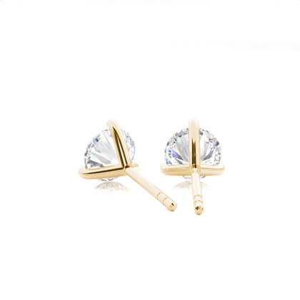 Yellow Gold Earrings