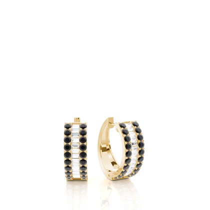 Yellow Gold Women's Diamond Earrings Diamond