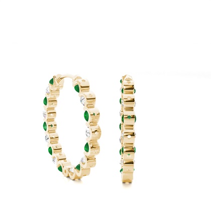 Yellow Gold Earrings