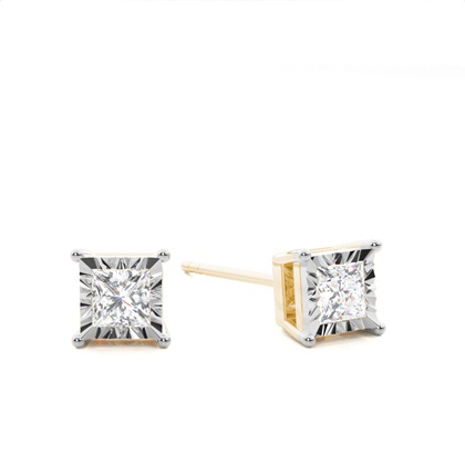 Yellow Gold Everyday Diamond Earrings