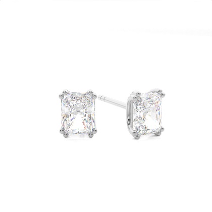Radiant Diamond Earrings