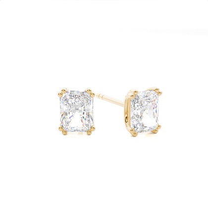 Radiant Diamond Earrings
