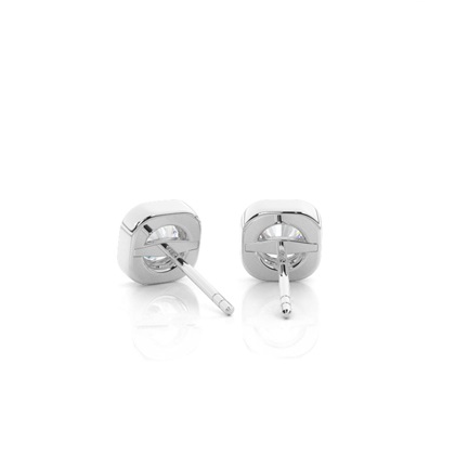 Prong Setting Moissanite Stud Earrings