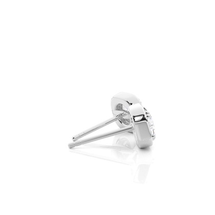 Prong Setting Moissanite Stud Earrings