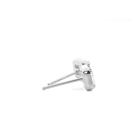 Prong-Einstellung Diamant-Ohrstecker