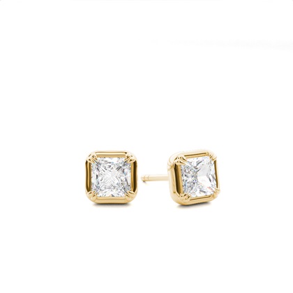 Prong Setting Diamond Stud Earrings
