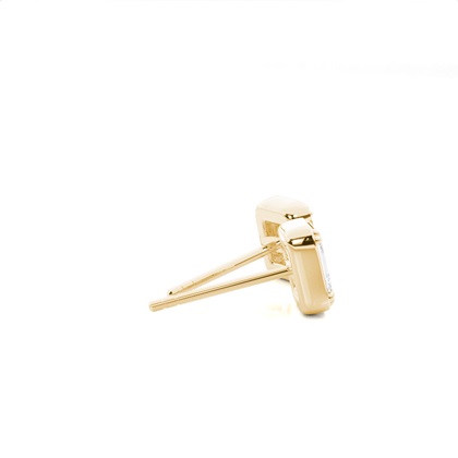 Prong-Einstellung Diamant-Ohrstecker