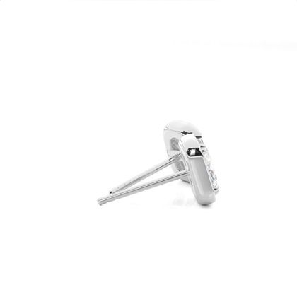 Prong-Einstellung Diamant-Ohrstecker