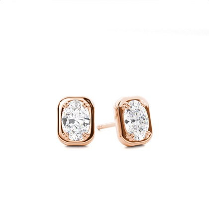 Prong Setting Diamond Stud Earrings
