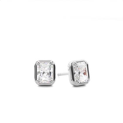 Radiant Diamond Earrings