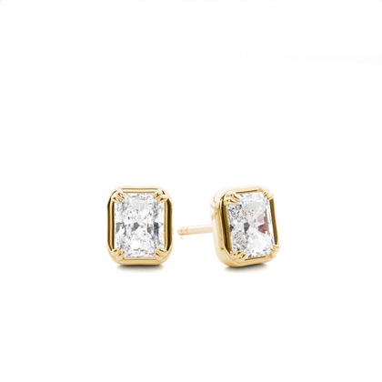 Radiant Diamond Earrings