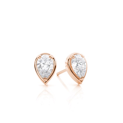 Prong Setting Moissanite Stud Earrings