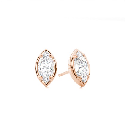 Prong Setting Diamond Stud Earrings