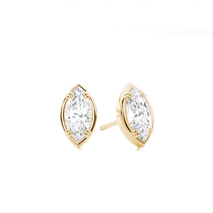 Prong Setting Diamond Stud Earrings