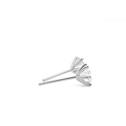 Prong Setting Diamond Stud Earrings