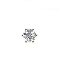 Krappenfassung Diamond Men's Single Ohrring