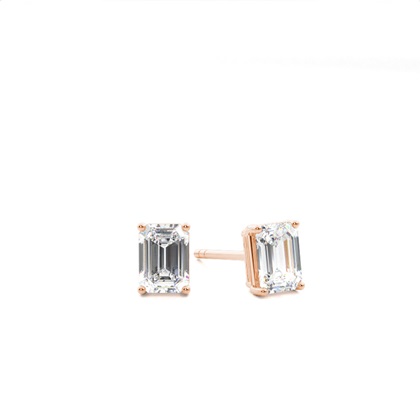 Emerald Diamond Earrings