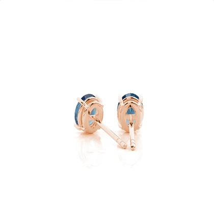 Boucle d’oreille or rose Ddiamant
