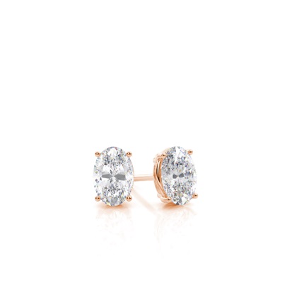 Prong Setting Moissanite Stud Earrings