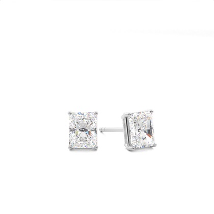 Radiant Diamond Earrings