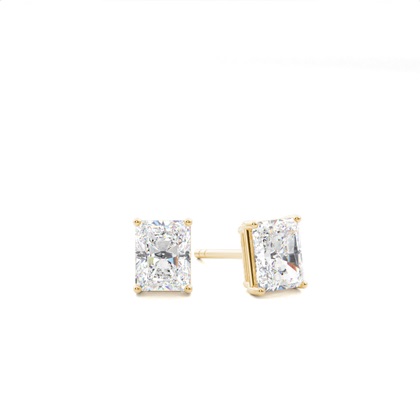 Radiant Diamond Earrings