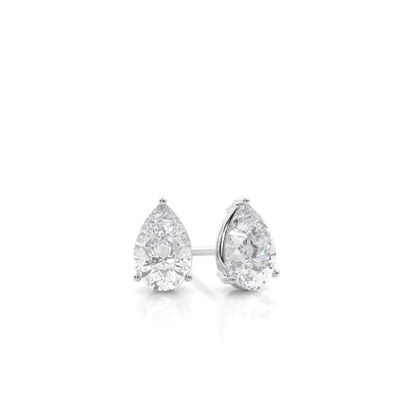 Prong Setting Moissanite Stud Earrings