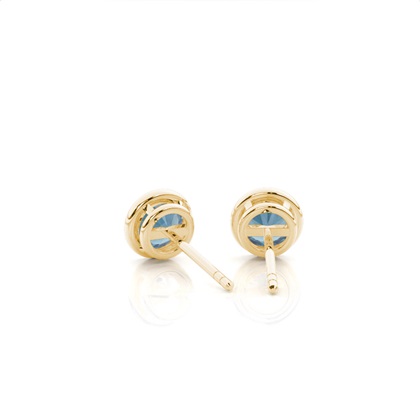 Gelbgold Diamant Ohrringe