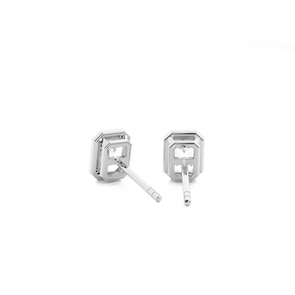 Lünetteeinstellung Diamant-Ohrstecker