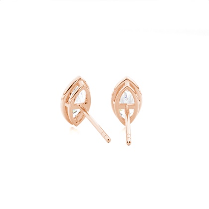 Lünetteeinstellung Diamant-Ohrstecker