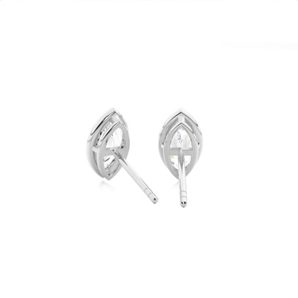 Lünetteeinstellung Diamant-Ohrstecker