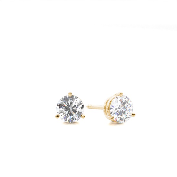 Prong Setting Diamond Stud Earrings
