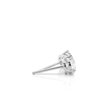 Prong Setting Moissanite Stud Earrings