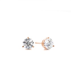 Prong Setting Diamond Stud Earrings