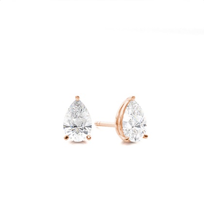 Prong Setting Diamond Stud Earrings