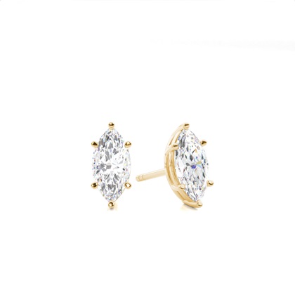 Prong Setting Diamond Stud Earrings