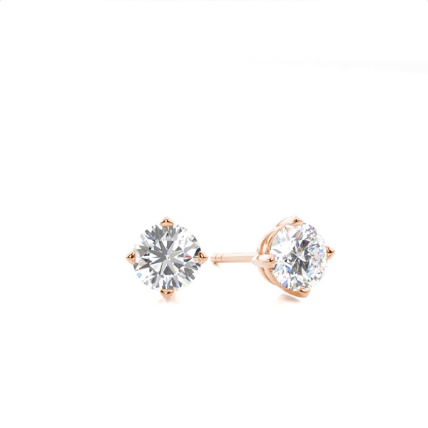 Prong Setting Diamond Stud Earrings