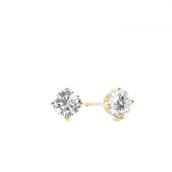 Prong Setting Diamond Stud Earrings