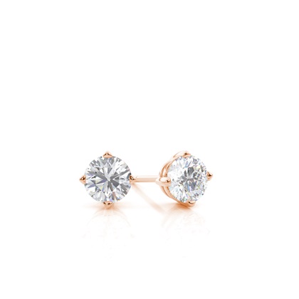 Prong Setting Moissanite Stud Earrings