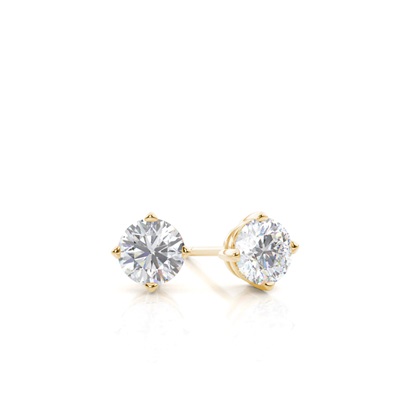 Prong Setting Moissanite Stud Earrings