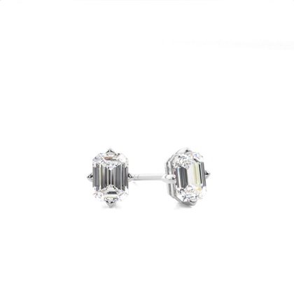Prong Setting Diamond Stud Earrings