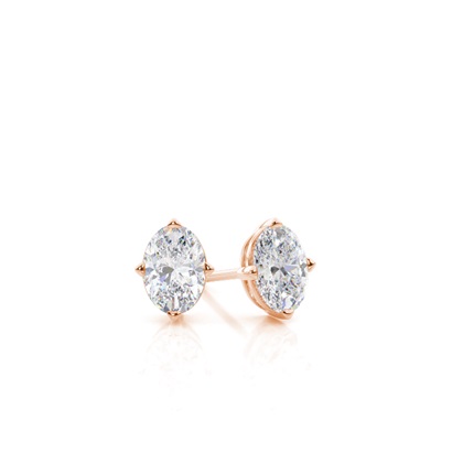 Prong Setting Moissanite Stud Earrings