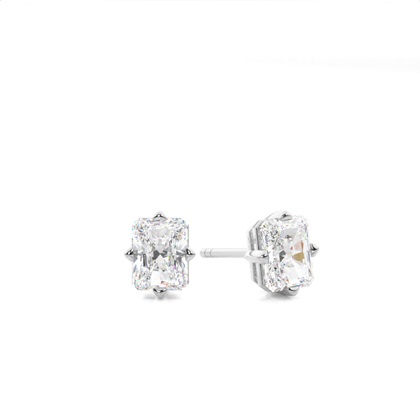Radiant Diamond Earrings
