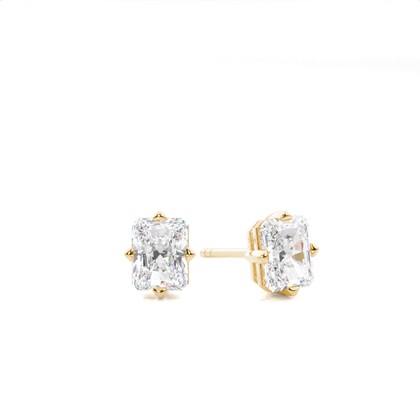 Radiant Diamond Earrings