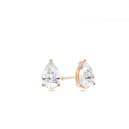 Prong Setting Diamond Stud Earrings