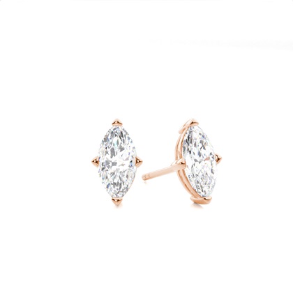 Prong Setting Diamond Stud Earrings